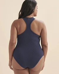 Surf Ribbed One-piece Swimsuit
