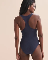 Surf Ribbed One-piece Swimsuit