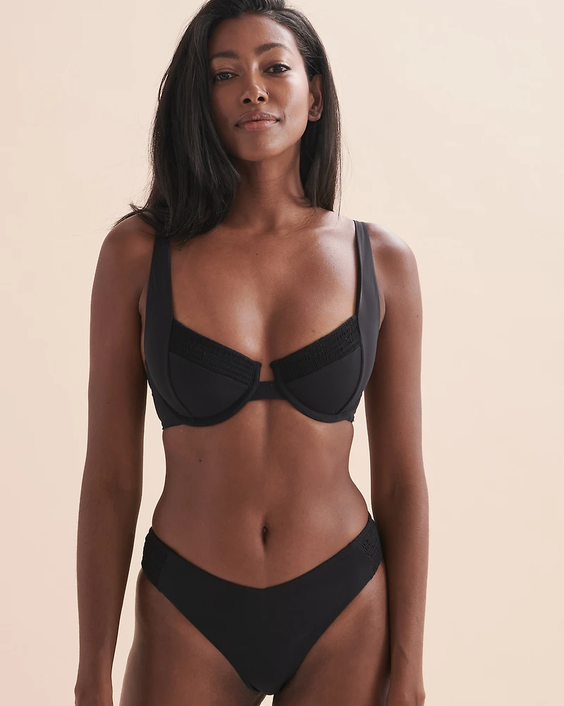 Haut de bikini balconnet Solid
