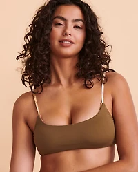 Haut de bikini bralette réversible Surfside MEADOW FLORAL
