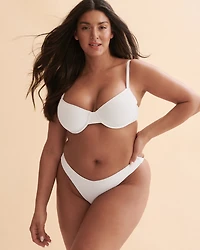 Rib Roxy Love High Leg Cheeky Bikini Bottom