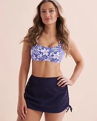 Blue Coastal Swim Skirt