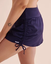 Blue Coastal Swim Skirt
