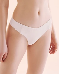 Santa Monica Pearl Low Rise Thong Bikini Bottom