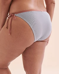 Nautical Stripes Side Tie Bikini Bottom