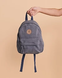 Mini sac à dos en coton jacquard