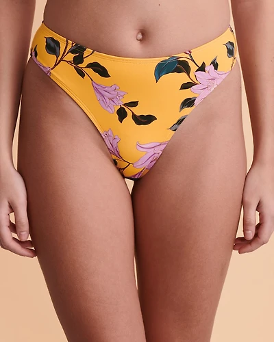 EARTH BLOSSOM Abby High Leg Bikini Bottom