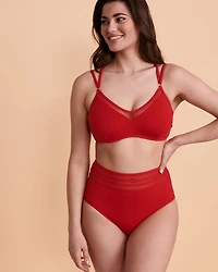Bas de bikini taille haute NAUTILUS