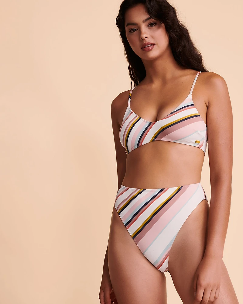 Bas de bikini jambe haute BEACH CLASSICS