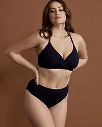 Bas de bikini taille haute Retro ESSENTIALS
