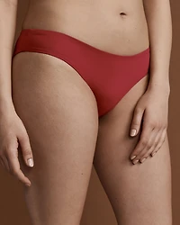 Bas de bikini plissé réversible ORCHID