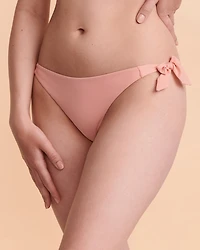 Solid Side Tie Bikini Bottom