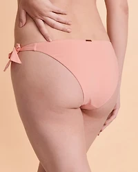 Solid Side Tie Bikini Bottom