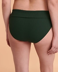 WALK THE LINE Foldable Waistband Bikini Bottom