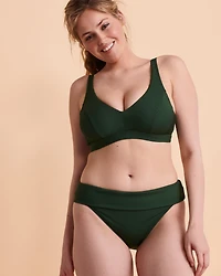 WALK THE LINE Foldable Waistband Bikini Bottom