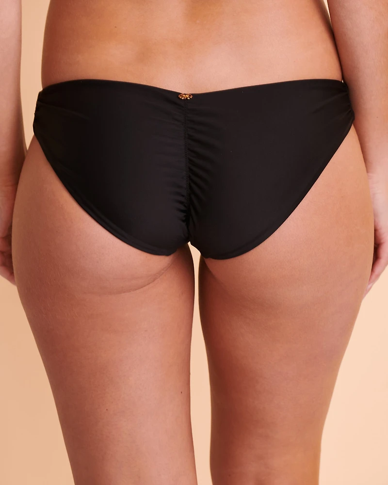 Bas de bikini plissé MIDNIGHT