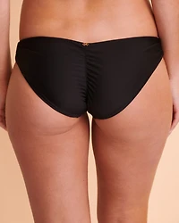Bas de bikini plissé MIDNIGHT