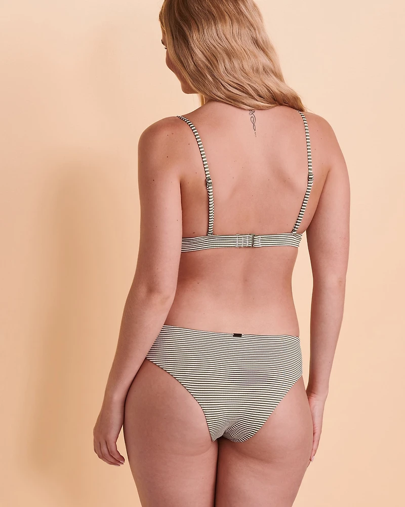 SEERSUCKER Triangle Bikini Top
