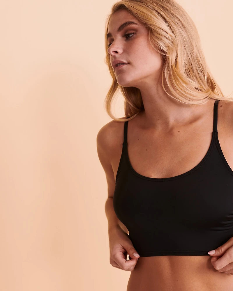 Haut tankini bretelles minces SOLID