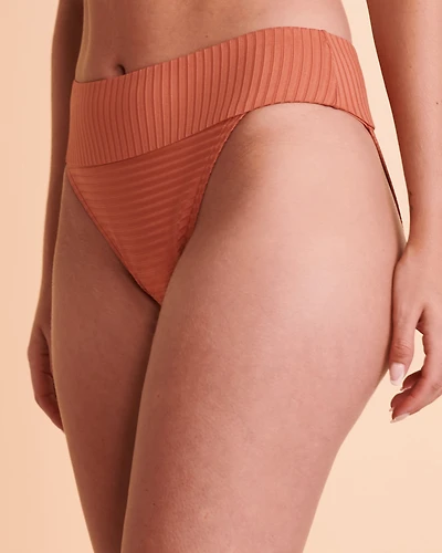 PREMIUM SURF High Waist Cheeky Bikini Bottom
