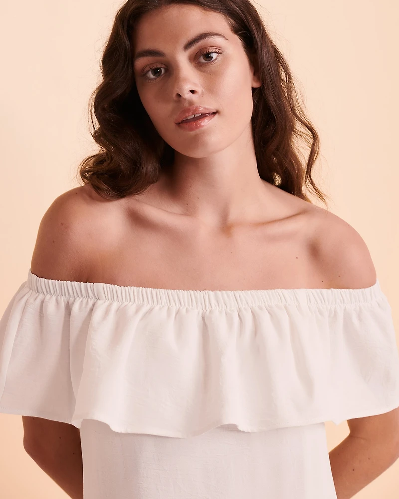 Robe épaules dénudées
