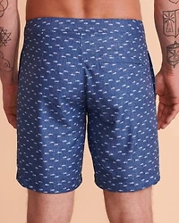 Maillot short ARUBA DENIM FISH
