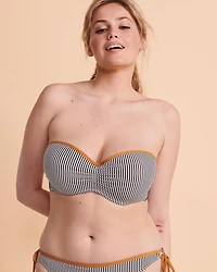 Haut de bikini bandeau bonnet D TAUPICAL