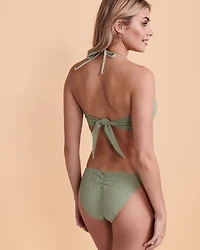 Haut de bikini bandeau à anneau AQUARIUS