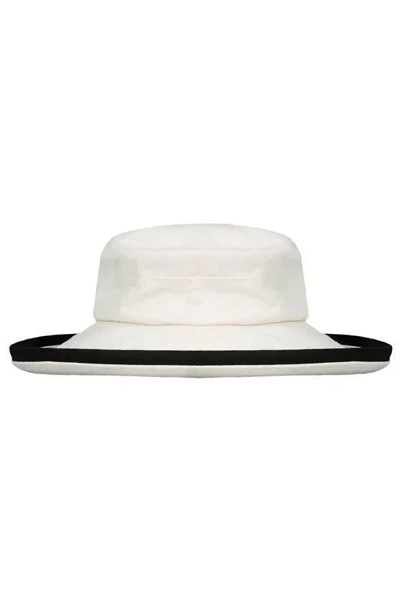 Lillie and Cohoe Pamela Hat Black Trim
