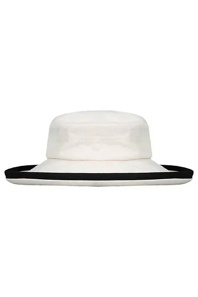Lillie and Cohoe Pamela Hat Black Trim