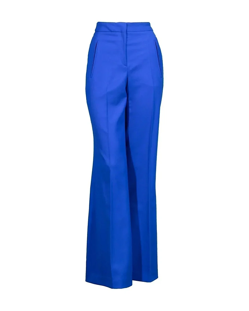 Hugo Boss Talia Long Wool Twill Fit Flared Pants