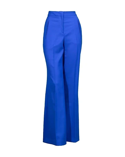 Hugo Boss Talia Long Wool Twill Fit Flared Pants