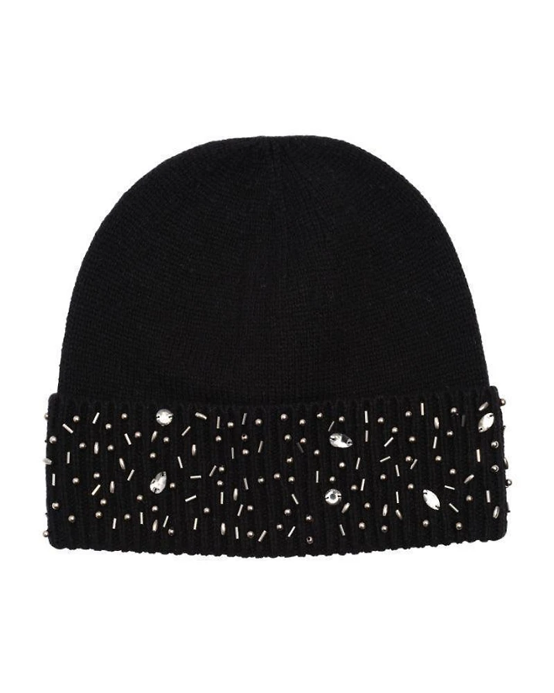 Beaded Cuff Beanie