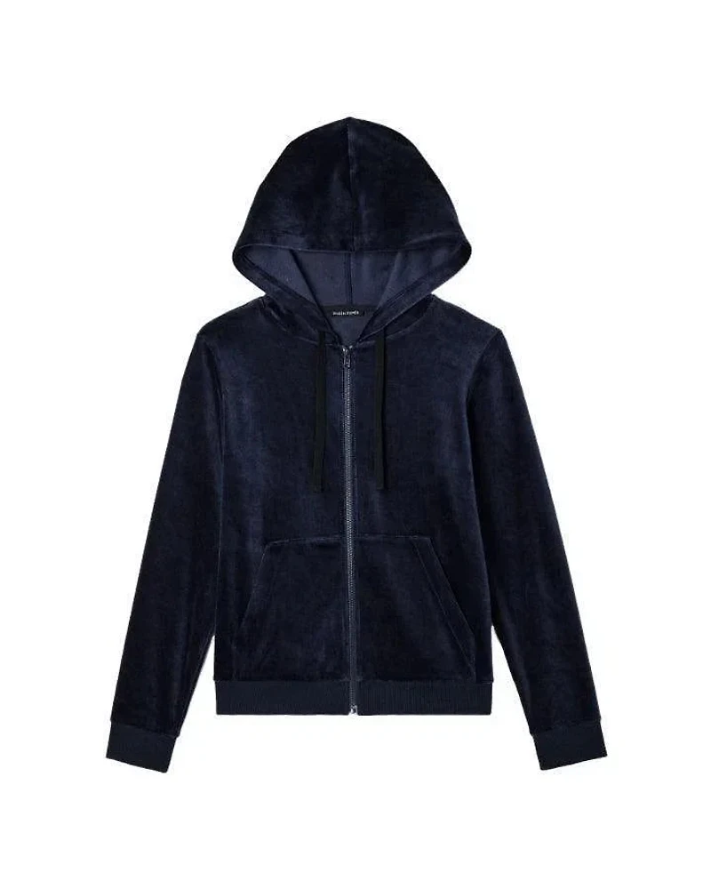 Eileen Fisher Cozy Velour Hooded Jacket