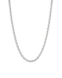 Jenny Bird Rizzo 20" Silver Chain Necklace