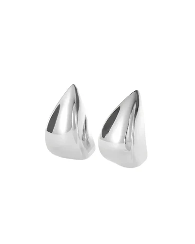 Jenny Bird Margaux Puff Silver Earrings