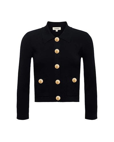 L'Agence Osiris Collared Cardigan