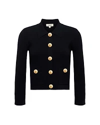 L'Agence Osiris Collared Cardigan