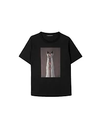 Luisa Cerano Legs Statement Print Tee