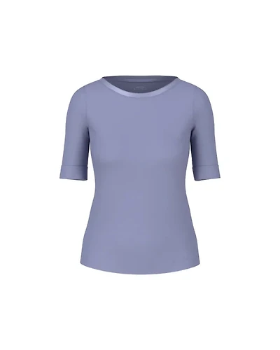 Marc Cain Trim Round Neck Cotton T-Shirt