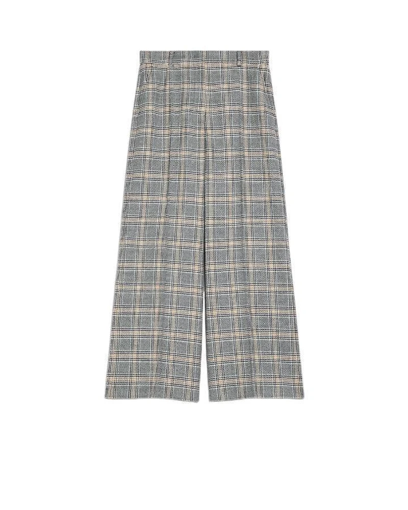 Max Mara Weekend Katana Check Wool Pant