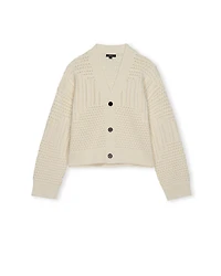 Rails Geneva Patchwork Knit Cardigan