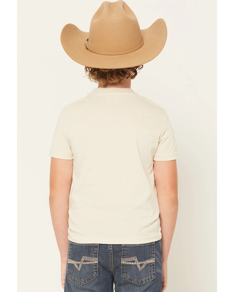 Rock & Roll Denim Boys' Rowdy Short Sleeve Graphic T-Shirt