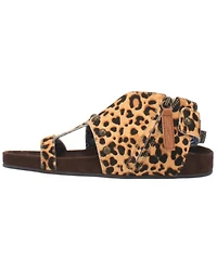 Dingo Women's Sage Brush Leopard Print Boho Sandals