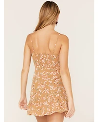 Sadie & Sage Women's Love Nest Floral Print Mini Dress