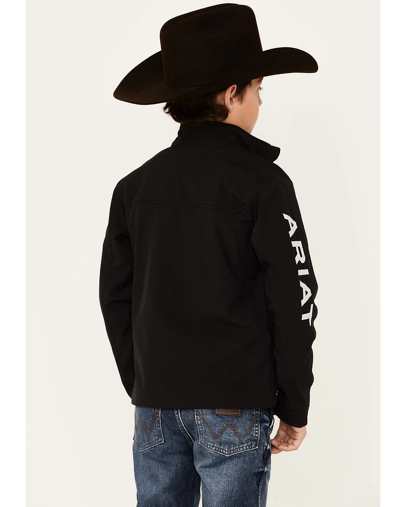 Ariat Boys' New Team Zip Up Softshell Jacket