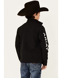 Ariat Boys' New Team Zip Up Softshell Jacket