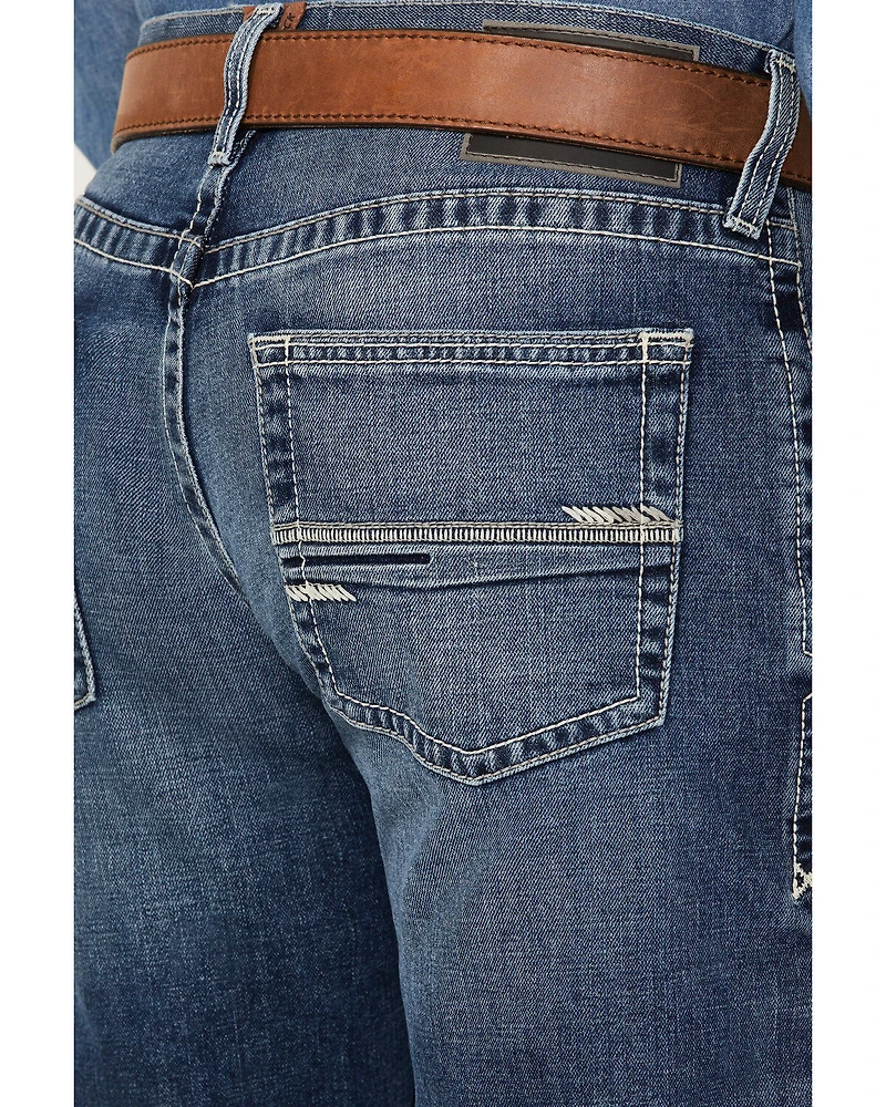 Ariat Men's M5 Walden Martson Medium Wash Straight Jeans