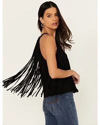 Idyllwind Women's Madie Faux Suede Fringe Tank