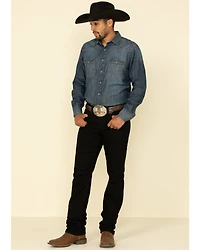 Cody James Men's Night Rider Wash Jackson Slim Straight Stretch Denim Jeans